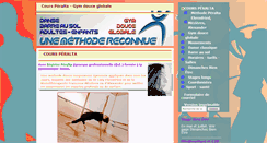 Desktop Screenshot of dansegym-peralta.fr